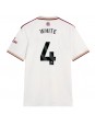 Arsenal Ben White #4 Rezervni Dres 2025-26 Kratak Rukavima
